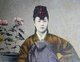 Korea: Ginyeo or Kisaeng courtesant, late 19th century